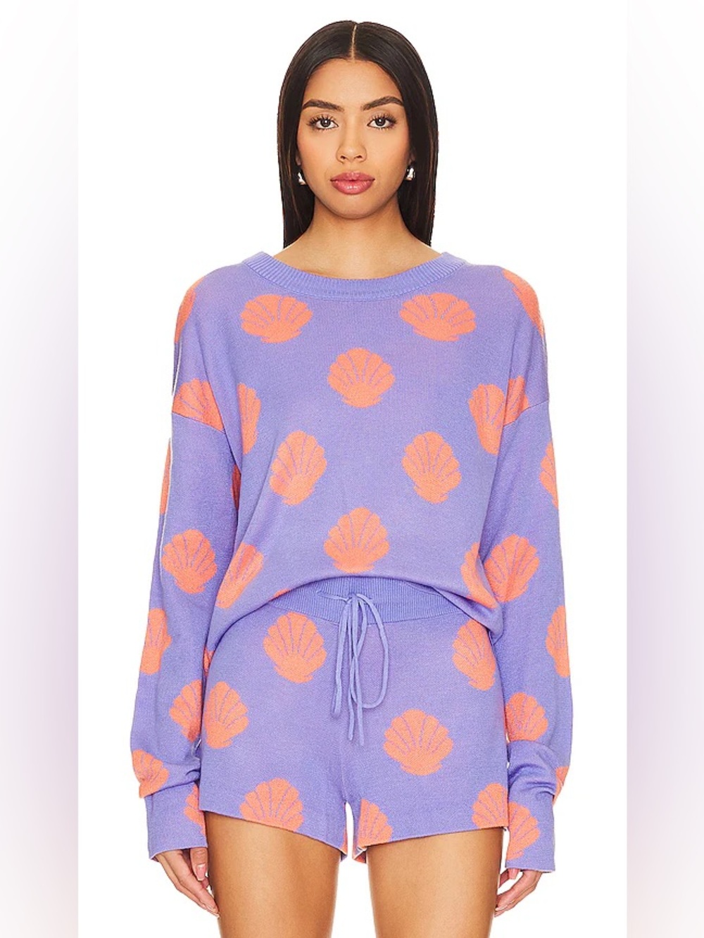 Beach Riot Beach Sweater in Siren Shells Sz M